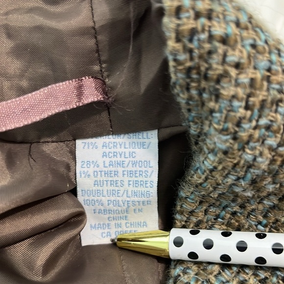 Y2K tweed wool blend skirt - Picture 5 of 7